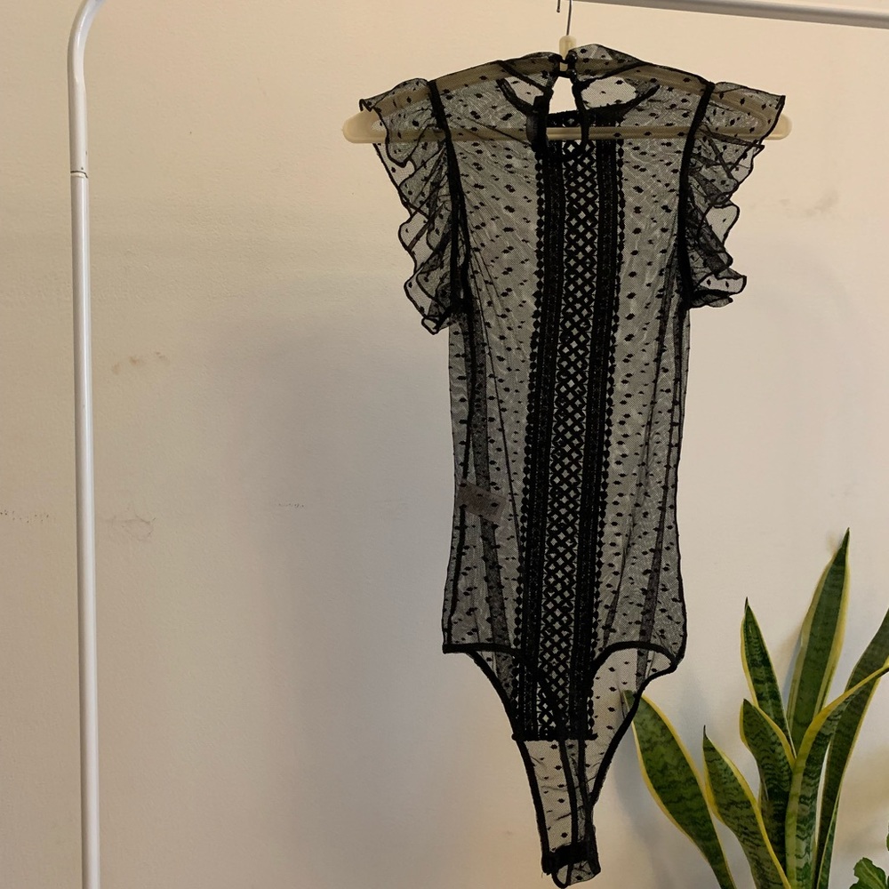 Net bodysuit 🖤 - Picture 3 of 6